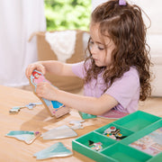 Disney Ariel Wooden Magnetic Dress-Up Y2