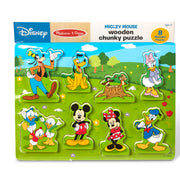 Disney Mickey Mouse Wooden Chunky Puzzle W3