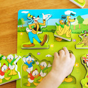 Disney Mickey Mouse Wooden Chunky Puzzle W3