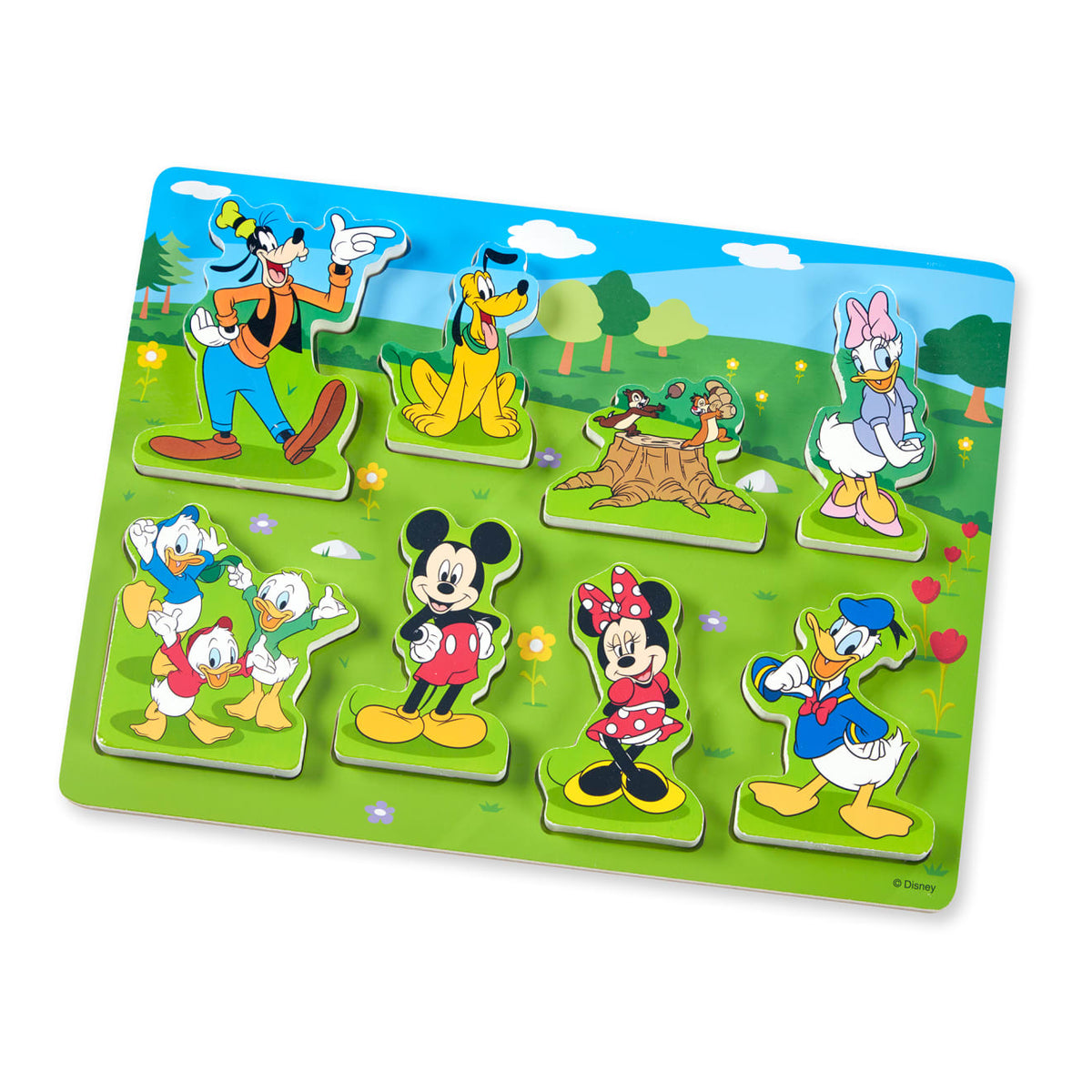 Disney Mickey Mouse Wooden Chunky Puzzle W5