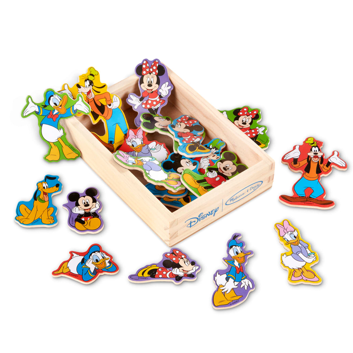 Disney Mickey Mouse Wooden Magnets W7