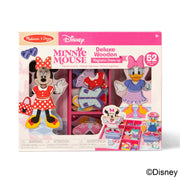 Disney Minnie & Daisy Deluxe Wooden Magnetic Dress-Up V6