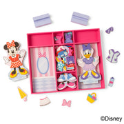 Disney Minnie & Daisy Deluxe Wooden Magnetic Dress-Up V6