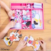 Disney Minnie & Daisy Deluxe Wooden Magnetic Dress-Up V6