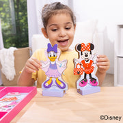 Disney Minnie & Daisy Deluxe Wooden Magnetic Dress-Up V6