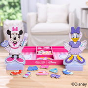 Disney Minnie & Daisy Deluxe Wooden Magnetic Dress-Up V6