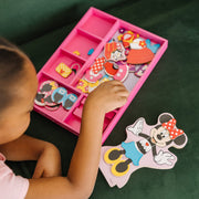 Disney Minnie Wooden Magnetic Dress-Up R6