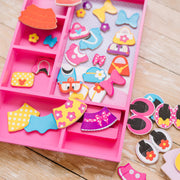 Disney Minnie Wooden Magnetic Dress-Up R6
