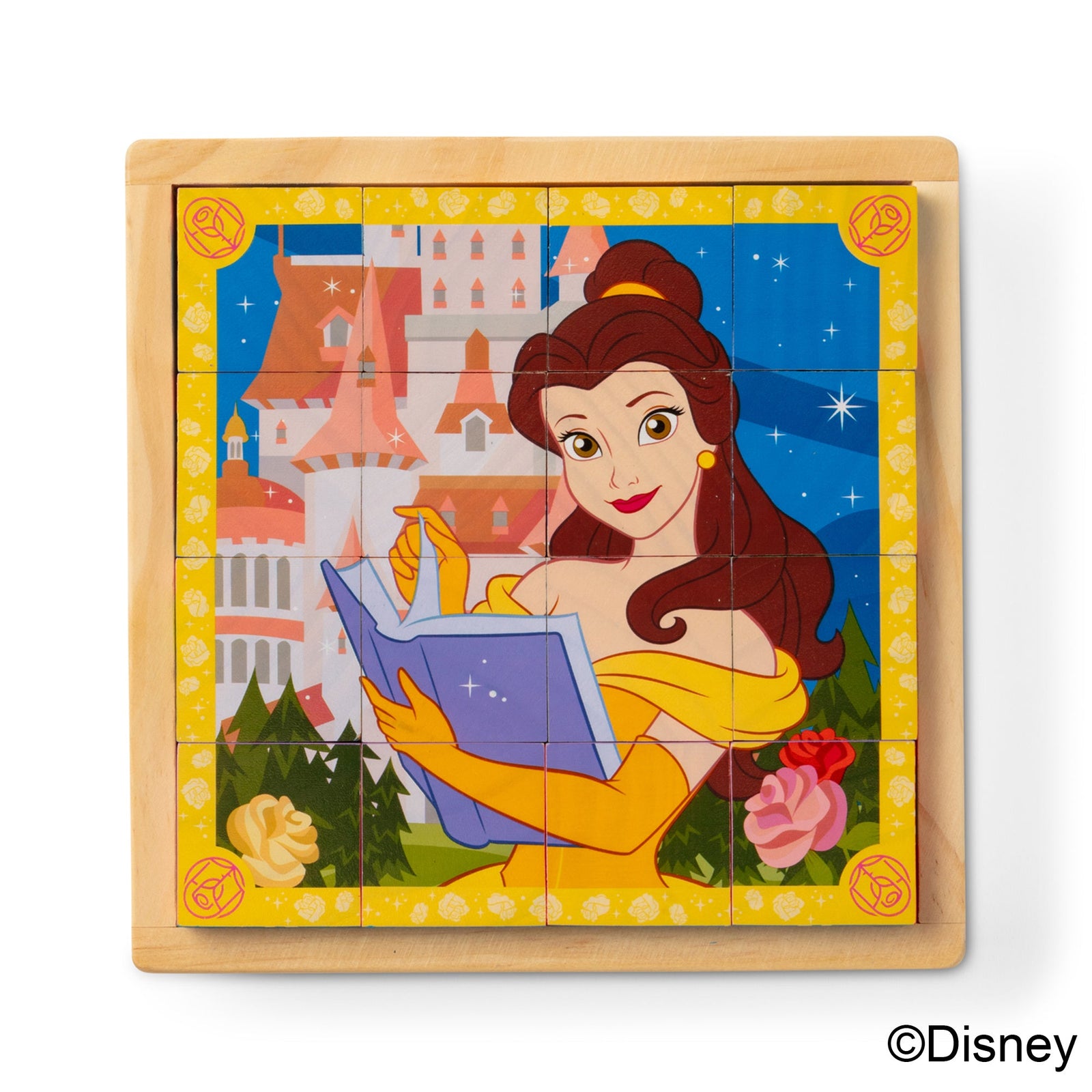Disney Princess Wooden Cube Puzzle M5