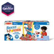 Disney Snacks & Popcorn Wooden Food Counter V4