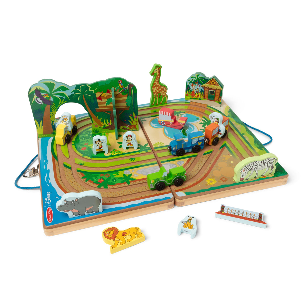 Disney Take-Along Safari Wooden Play Set P1