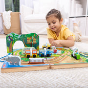 Disney Take-Along Safari Wooden Play Set U3