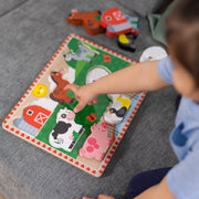 Farm Animals Chunky Puzzle - 8 Pieces L6