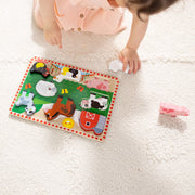 Farm Animals Chunky Puzzle - 8 Pieces O2