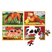 Farm Animals Jigsaw Puzzles in a Box B2