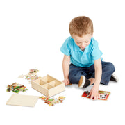 Farm Animals Jigsaw Puzzles in a Box B2