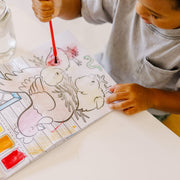 Farm Animals Paint with Water Kids' Art Pad H9
