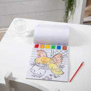 Farm Animals Paint with Water Kids' Art Pad H9
