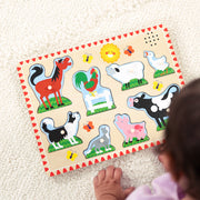 Farm Animals Sound Puzzle - 8 Pieces K5