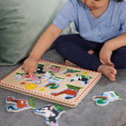 Farm Animals Sound Puzzle - 8 Pieces K5