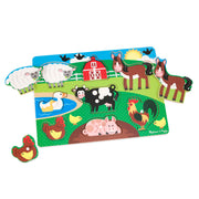 Farm Peg Puzzle - 8 pieces F1