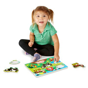 Farm Peg Puzzle - 8 pieces F1