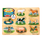 Farm Sound Puzzle - 8 Pieces E8
