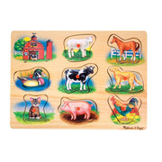 Farm Sound Puzzle - 8 Pieces E8
