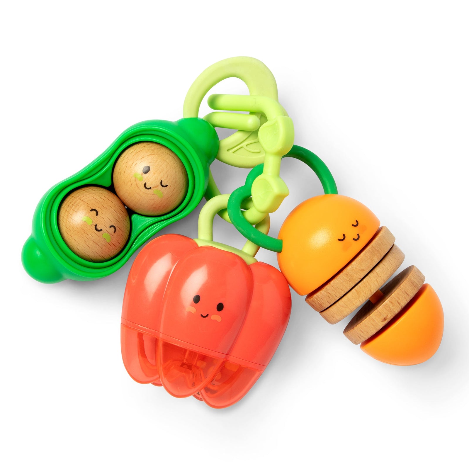 Farmers Market Veggie Rattles Trio I4