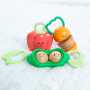 Farmers Market Veggie Rattles Trio I4