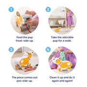 Feed, Walk & Poo Pup Play Set V7