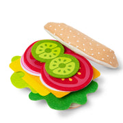Felt Food Sandwich Play Set P9