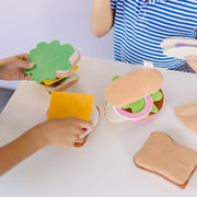 Felt Food Sandwich Play Set P9