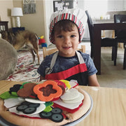 Felt Play Food - Pizza Set J3
