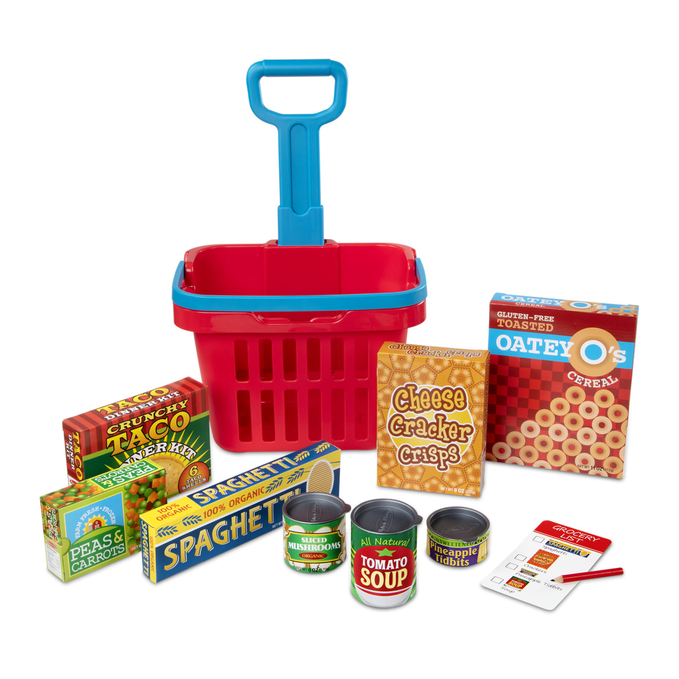 Fill & Roll Grocery Basket Play Set P5