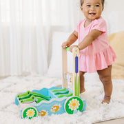 First Play Chomp & Clack Alligator Push Toy J9