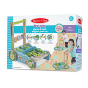First Play Chomp & Clack Alligator Push Toy V4