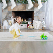 First Play Frolicking Frog Wooden Pull Toy M9