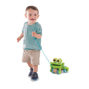 First Play Frolicking Frog Wooden Pull Toy M9