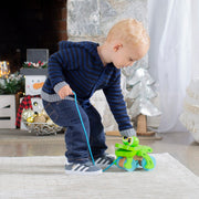First Play Frolicking Frog Wooden Pull Toy P5
