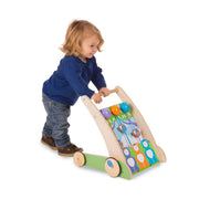First Play Wooden Ring and Ding Forest Friends Push Toy R3