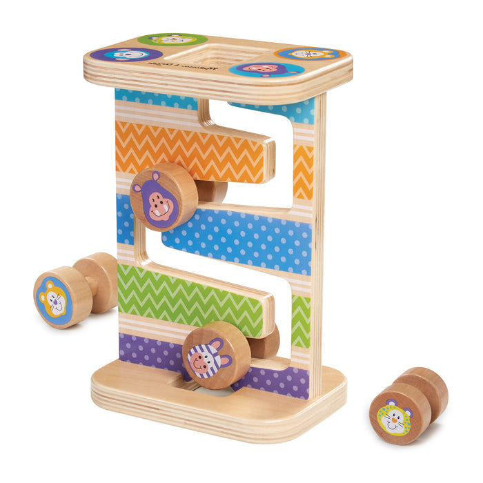 First Play Wooden Safari Zig-Zag Tower E1