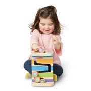 First Play Wooden Safari Zig-Zag Tower O6