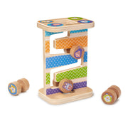 First Play Wooden Safari Zig-Zag Tower O6