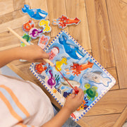 Fishing Magnetic Puzzle Game - 10 Pieces V4