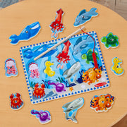 Fishing Magnetic Puzzle Game - 10 Pieces V4