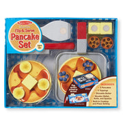 Flip & Serve Pancake Set - Wooden Play Food T7