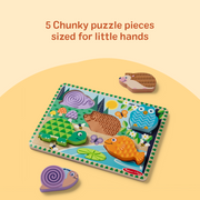 Forest Friends Touch & Feel Puzzle D7
