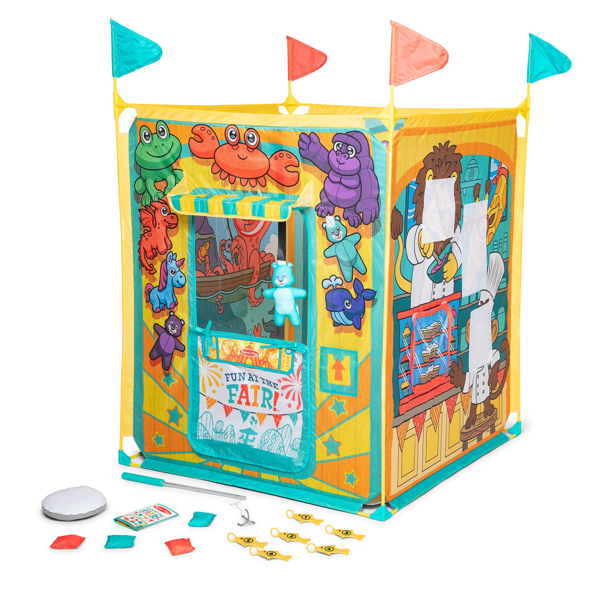 Fun at the Fair! Game Center Play Tent K6