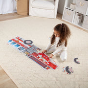 Giant Fire Truck Floor Puzzle - 24 Pieces C3